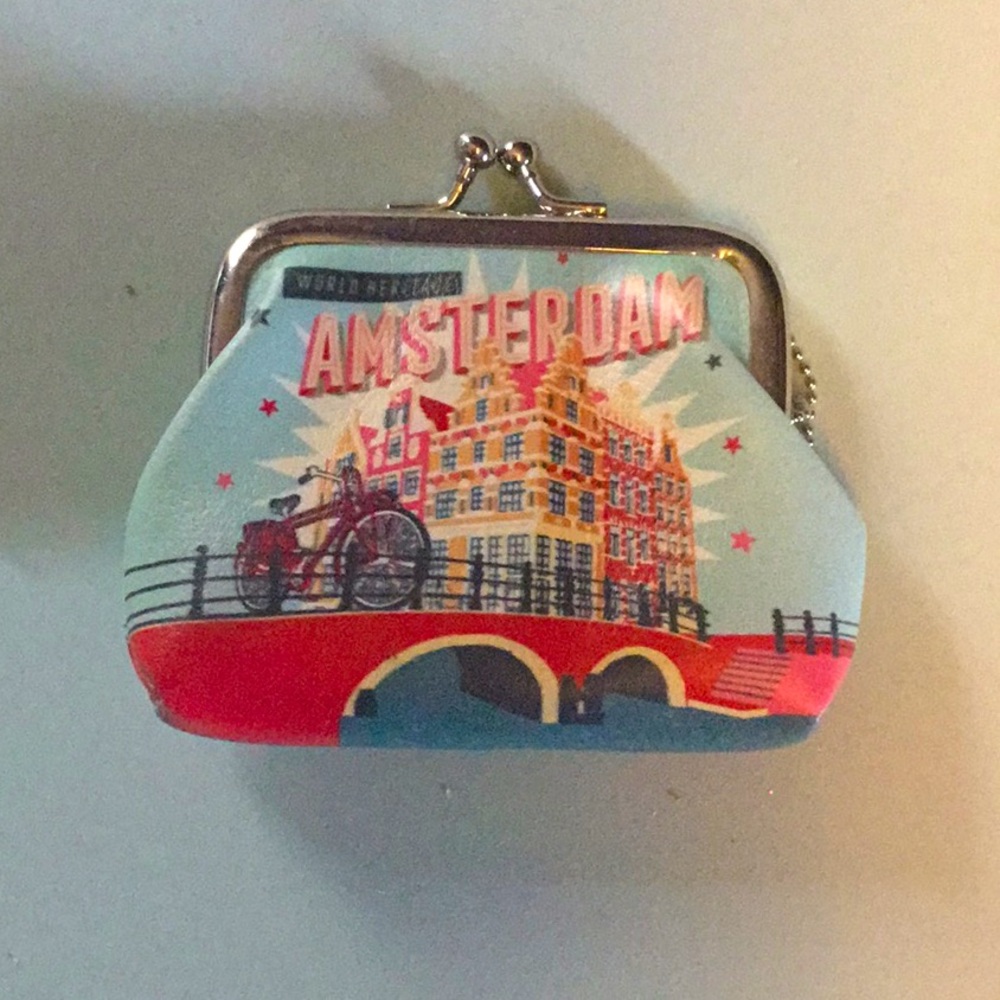 Amsterdam coin purse, new